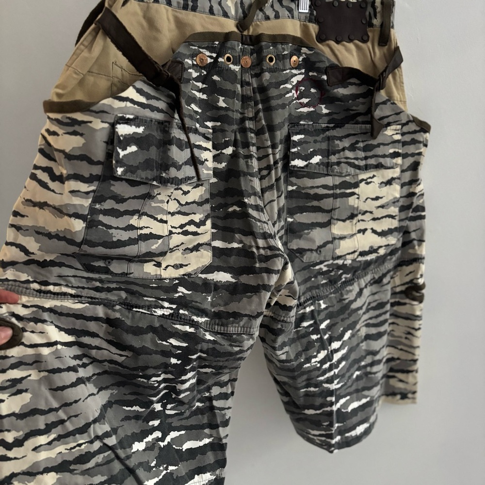 Sabit Men’s Camouflage Cargo Shorts Size 38 - Picture 5 of 12